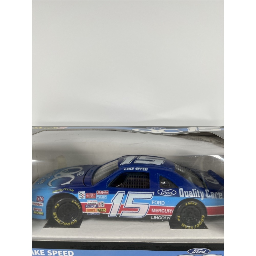 1994 Revell Hobby LAKE SPEED #15 Quality Care Ford Nascar 1/24 Diecast - Picture 2 of 7